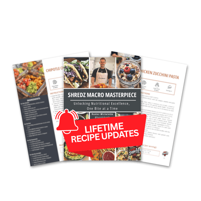 Unlimited Shredz Macro Masterpiece E-Cookbook